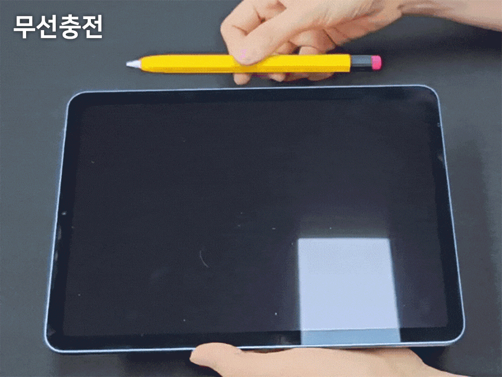 ❤️누누씨 행운 부적 세로거치 아이패드 애플펜슬 충전 수납 케이스 고광택 와이드 투명 백커버 아이패드 9 10 에어 13 11 5세대 4 프로11 애플펜슬 케이스 상세 이미지 15